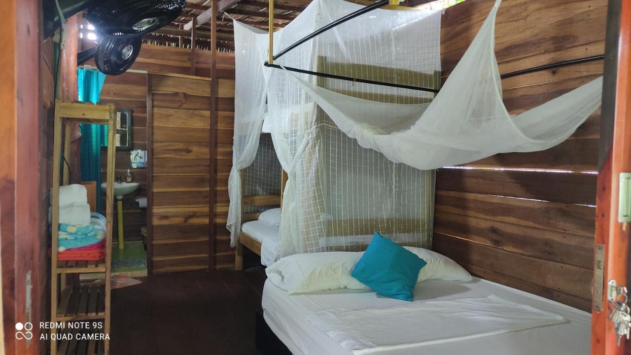 Hostal Estrellas Del Tayrona Playa Mendihuaca Guachaca Rom bilde